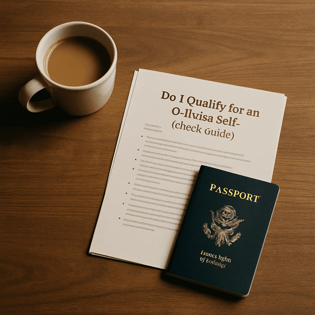 Do I Qualify for an O-1 Visa? (Self-Check Guide)